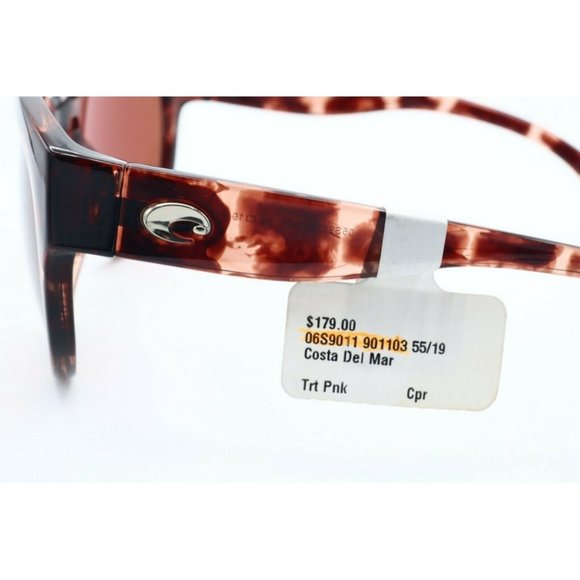 Costa Del Mar MAYA 06S9011-0355 Cat Eye Tortoise Sunglasses Brown Lens 55mm (A) main image 4